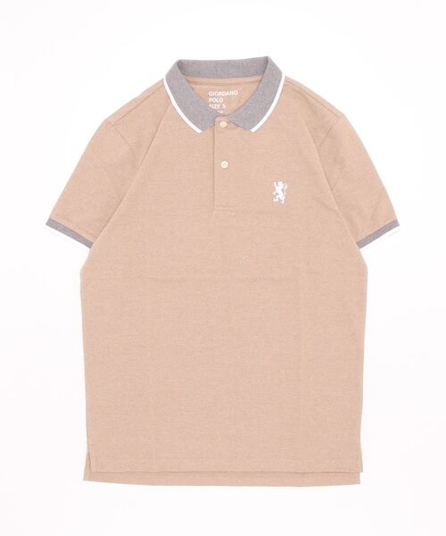 GIORDANO（ジョルダーノ）の「[GIORDANO] スーモールライオン刺繍半袖ポロシャツ (ユニセックス)（ポロシャツ・レディース・ホワイト系その他2/ライトピンク/ダークグレー/ベージュ・SMALL/MEDIUM/LARGE/X-LARGE）」の19枚目の写真