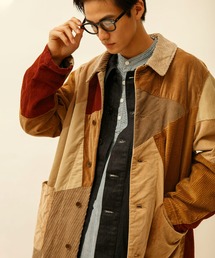 Johnbull | 【rebear by Johnbull】コーデュロイパッチワークコート(その他アウター)