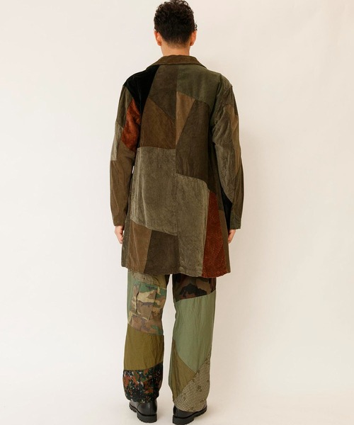 Johnbull（ジョンブル）の「【rebear by Johnbull】コーデュロイパッチワークコート（その他アウター・メンズ・ベージュ/ブラック/オリーブ・FREE）」の10枚目の写真