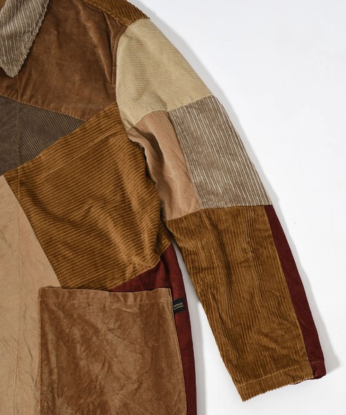 Johnbull（ジョンブル）の「【rebear by Johnbull】コーデュロイパッチワークコート（その他アウター・メンズ・ベージュ/ブラック/オリーブ・FREE）」の18枚目の写真