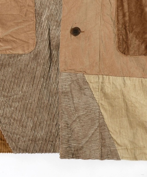 Johnbull（ジョンブル）の「【rebear by Johnbull】コーデュロイパッチワークコート（その他アウター・メンズ・ベージュ/ブラック/オリーブ・FREE）」の20枚目の写真