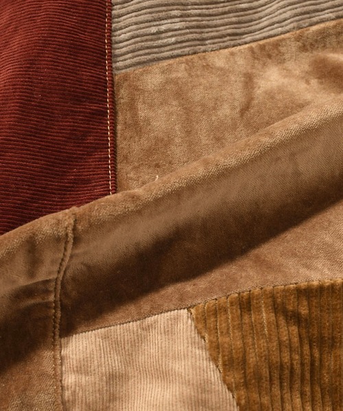 Johnbull（ジョンブル）の「【rebear by Johnbull】コーデュロイパッチワークコート（その他アウター・メンズ・ベージュ/ブラック/オリーブ・FREE）」の21枚目の写真