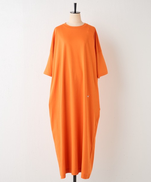 BEARDSLEY(ビアズリー)の「タイワン Tシャツ(Tシャツ/カットソー・レディース・オレンジ・FREE)」の1枚目の写真