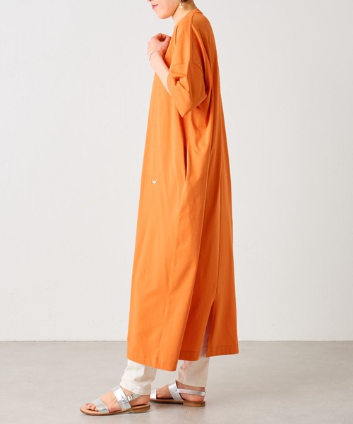 BEARDSLEY(ビアズリー)の「タイワン Tシャツ(Tシャツ/カットソー・レディース・オレンジ・FREE)」の8枚目の写真