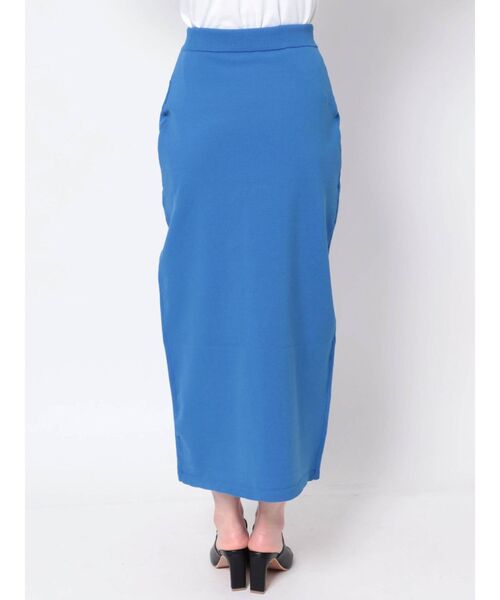 MURUA（ムルーア）の「タイトスリットニットスカート（スカート・レディース・ブラック/レッド/ブルー/グリーン・FREE）」の12枚目の写真