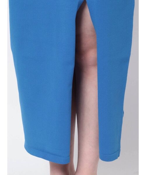 MURUA（ムルーア）の「タイトスリットニットスカート（スカート・レディース・ブラック/レッド/ブルー/グリーン・FREE）」の9枚目の写真