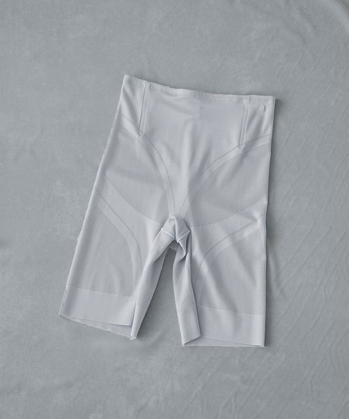 A part by（アパートバイ）の「HAKUTORIKO／ガードル　273215（レギンス/スパッツ・レディース・ライトブルー/ブラック・MEDIUM/LARGE）」の2枚目の写真