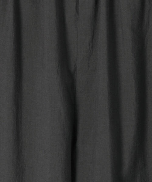 TOMORROWLAND （トゥモローランド）の「インドコットン ギャザーワイドパンツ（その他パンツ・レディース・チャコールグレー/バイオレット・36/32）」の11枚目の写真