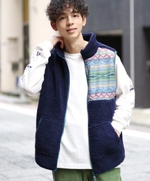 チチカカ | キカパッチボアベスト 【ユニセックス】(ベスト)