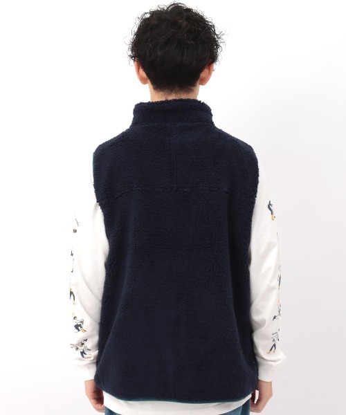 チチカカ(チチカカ)の「キカパッチボアベスト 【ユニセックス】(ベスト・メンズ・カーキ/ネイビー・MEDIUM/LARGE)」の13枚目の写真