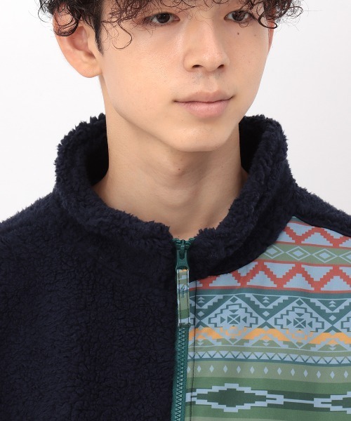 チチカカ(チチカカ)の「キカパッチボアベスト 【ユニセックス】(ベスト・メンズ・カーキ/ネイビー・MEDIUM/LARGE)」の14枚目の写真