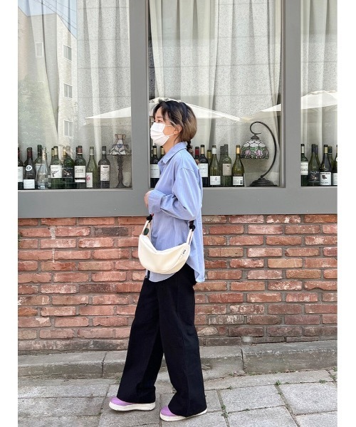 faff（ファフ）の「【faff 】チャビィバッグ / Chubby bag（ショルダーバッグ・レディース・ブラック/ライトホワイト/ダークベージュ・FREE）」の18枚目の写真