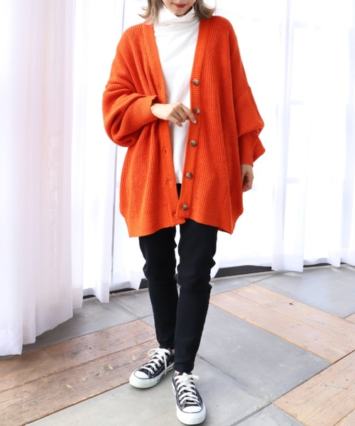 moment+（モーメントプラス）の「綿100％無地＆ボーダー ハイネックロングスリーブTシャツ（Tシャツ/カットソー・レディース・ブラック/オフホワイト/ピンク/グリーン/ブラック系その他・M）」の15枚目の写真