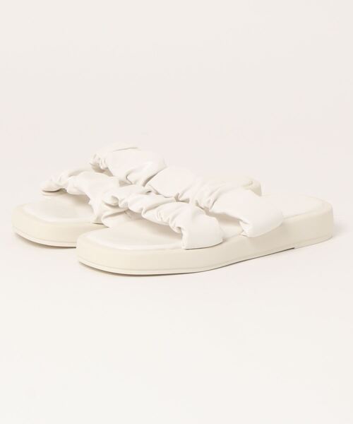 Ritzy（リッツィー）の「ギャザーシャーリングサンダル（サンダル・レディース・ホワイト/ブラック/グリーン・23/24/22.5/23.5）」の22枚目の写真