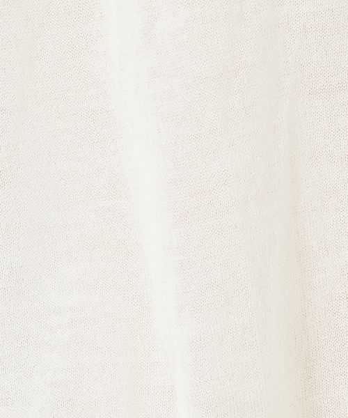 qualite(カリテ)の「シアーウールニットブルゾン(カーディガン/ボレロ・レディース・ホワイト/グリーン/ブラウン・フリー)」の17枚目の写真