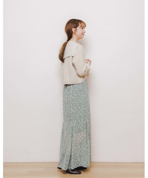 flower(フラワー)の「セーラーカラーニット(ニット/セーター・レディース・アイボリー/ベージュ・FREE)」の16枚目の写真