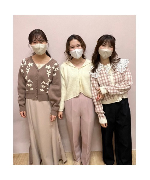 flower(フラワー)の「セーラーカラーニット(ニット/セーター・レディース・アイボリー/ベージュ・FREE)」の13枚目の写真