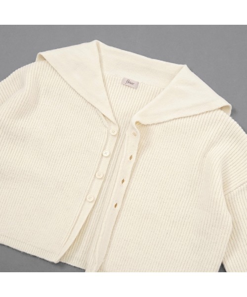 セール】セーラーカラーニット（ニット/セーター）｜flower（フラワー