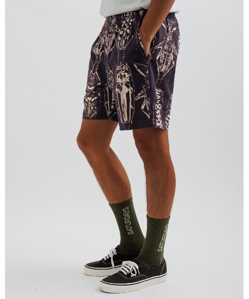 Saturdays NYC(サタデーズ ニューヨークシティ )の「Ambrose Entomology Short(その他パンツ・メンズ・ダークブラウン/ミント・X-SMALL/L/S/M/XL)」の15枚目の写真