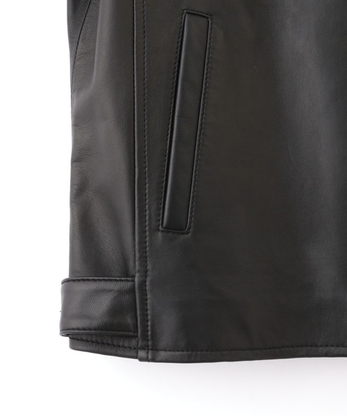 PROPORTION BODY DRESSING(プロポーションボディドレッシング)の「ラムレザーライダース / 1212255900(ライダースジャケット・レディース・ブラック・SMALL/MEDIUM)」の11枚目の写真