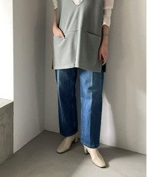 BEARDSLEY | パルスタッフ100名に聞いた この秋絶対欲しいモノ《ai no de》ストレート センタープレスデニム(デニムパンツ)