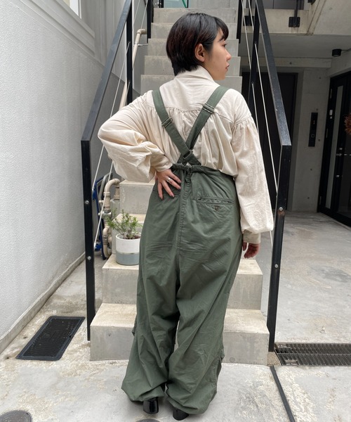 DuKKah(デュカ)の「Dukkah/フリルレースアップチュニックワンピース(ワンピース・レディース・ブラック/ナチュラル・X-SMALL)」の8枚目の写真