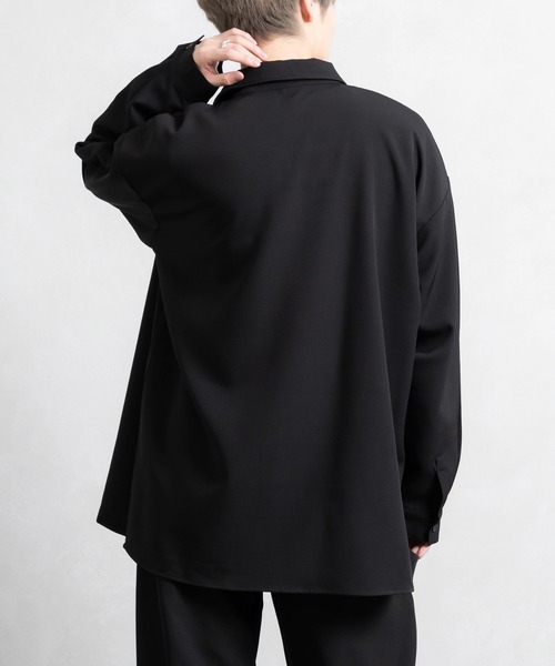 Adoon plain（アドーンプレーン）の「【Adoon plain】アソートオーバーシャツ(セットアップ着用可能)（シャツ/ブラウス・メンズ・ブラック/オフホワイト/グリーン系その他/ブルー系その他・MEDIUM/LARGE）」の18枚目の写真