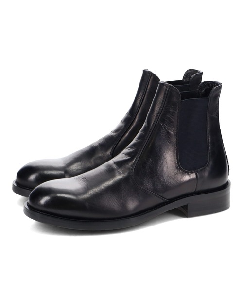 ラウンドトゥサイドゴアブーツ whoop-de-doo/フープディドゥ（ブーツ