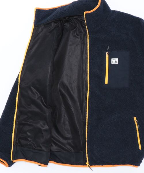 Quiksilver（クイックシルバー）の「BOA FLEECE BLOUSON/クイックシルバーボアフリースブルゾン（スウェット・メンズ・ネイビー/ブラック/グリーン/ホワイト・MEDIUM/X-LARGE/LARGE/SMALL）」の16枚目の写真