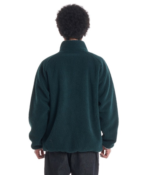 Quiksilver（クイックシルバー）の「BOA FLEECE BLOUSON/クイックシルバーボアフリースブルゾン（スウェット・メンズ・ネイビー/ブラック/グリーン/ホワイト・MEDIUM/X-LARGE/LARGE/SMALL）」の12枚目の写真