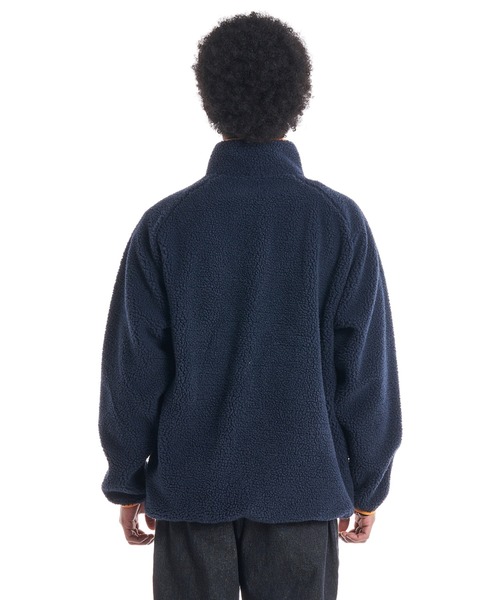 Quiksilver（クイックシルバー）の「BOA FLEECE BLOUSON/クイックシルバーボアフリースブルゾン（スウェット・メンズ・ネイビー/ブラック/グリーン/ホワイト・MEDIUM/X-LARGE/LARGE/SMALL）」の14枚目の写真