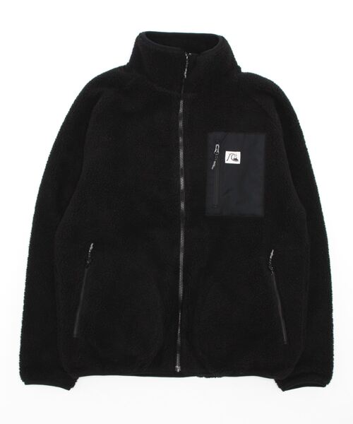Quiksilver（クイックシルバー）の「BOA FLEECE BLOUSON/クイックシルバーボアフリースブルゾン（スウェット・メンズ・ネイビー/ブラック/グリーン/ホワイト・MEDIUM/X-LARGE/LARGE/SMALL）」の11枚目の写真