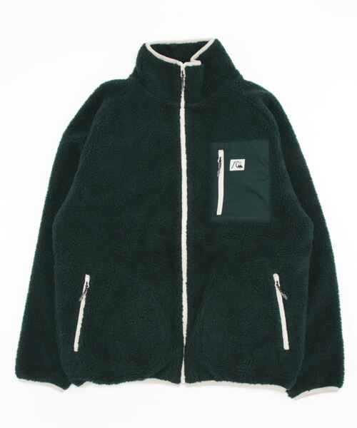 Quiksilver（クイックシルバー）の「BOA FLEECE BLOUSON/クイックシルバーボアフリースブルゾン（スウェット・メンズ・ネイビー/ブラック/グリーン/ホワイト・MEDIUM/X-LARGE/LARGE/SMALL）」の13枚目の写真