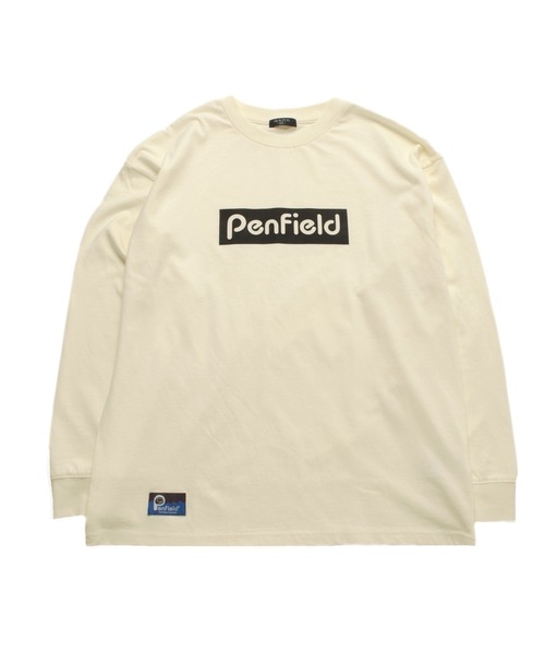PEN FIELD（ペンフィールド）の「【Penfield】ロゴプリント長袖Tシャツ（Tシャツ/カットソー・キッズ・ブルー/オフホワイト/チャコールグレー/レッド/グリーン/オレンジ・140cm/150cm/160cm/170cm）」の2枚目の写真