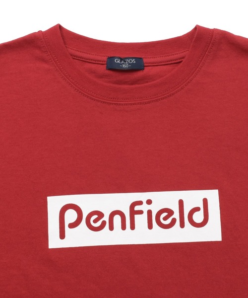 PEN FIELD（ペンフィールド）の「【Penfield】ロゴプリント長袖Tシャツ（Tシャツ/カットソー・キッズ・ブルー/オフホワイト/チャコールグレー/レッド/グリーン/オレンジ・140cm/150cm/160cm/170cm）」の21枚目の写真