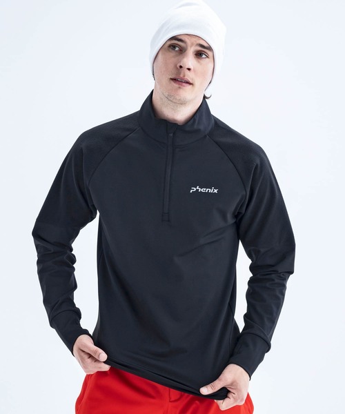 phenix(フェニックス)の「Phenix(フェニックス)【MENS】Phenix TWINPEAKS 1/2 ZIP TEE(Tシャツ/カットソー・メンズ・ホワイト/ブラック/ネイビー/オレンジ・M/L/XL)」の12枚目の写真