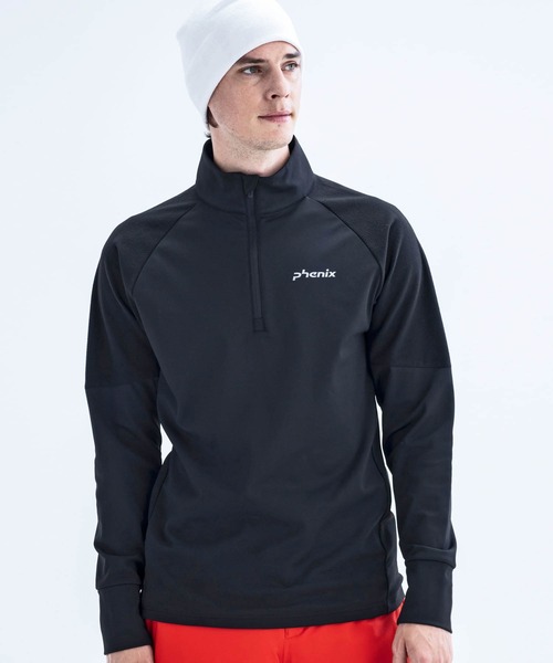 phenix(フェニックス)の「Phenix(フェニックス)【MENS】Phenix TWINPEAKS 1/2 ZIP TEE(Tシャツ/カットソー・メンズ・ホワイト/ブラック/ネイビー/オレンジ・M/L/XL)」の13枚目の写真