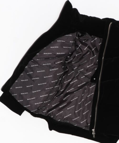 DANKE SCHON（ダンケシェーン）の「DankeSchon/ダンケシェーン/ベルベットシンサレートブルゾン（ブルゾン・メンズ・ブラック/ベージュ/グリーン・M/L）」の5枚目の写真