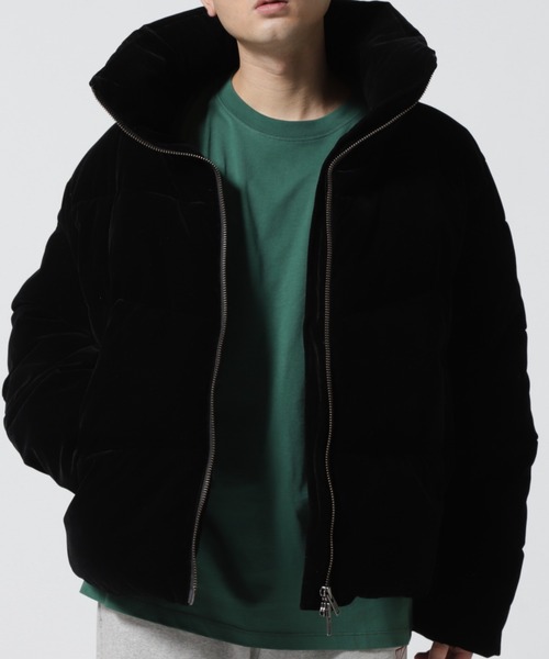 DANKE SCHON（ダンケシェーン）の「DankeSchon/ダンケシェーン/ベルベットシンサレートブルゾン（ブルゾン・メンズ・ブラック/ベージュ/グリーン・M/L）」の2枚目の写真