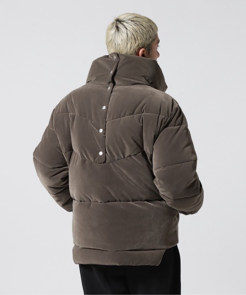 DANKE SCHON（ダンケシェーン）の「DankeSchon/ダンケシェーン/ベルベットシンサレートブルゾン（ブルゾン・メンズ・ブラック/ベージュ/グリーン・M/L）」の16枚目の写真