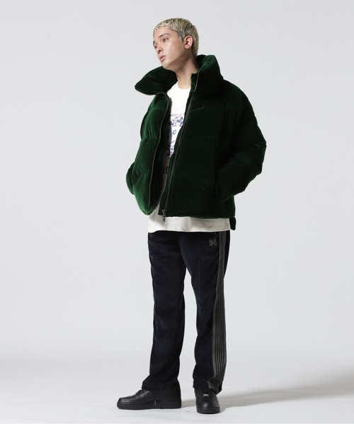 DANKE SCHON（ダンケシェーン）の「DankeSchon/ダンケシェーン/ベルベットシンサレートブルゾン（ブルゾン・メンズ・ブラック/ベージュ/グリーン・M/L）」の9枚目の写真