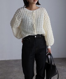 Bonjour Sagan | 【2022 新作】ポコポコカーディガン(カーディガン/ボレロ)