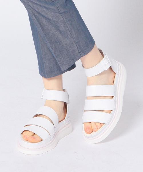 Dr. Martens（ドクターマーチン）の「◆Dr.Martensチャンキーストラップサンダル/◆Dr.M CHUNKY ST SNDL（サンダル・レディース・ホワイト/ブラック・4/5）」の3枚目の写真