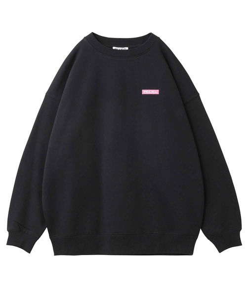 MILKFED.(ミルクフェド)の「OUTLINE BAR BIG SWEAT TOP(スウェット・レディース・オフホワイト/ライトブルー/ブラック/パープル・ONE SIZE)」の5枚目の写真