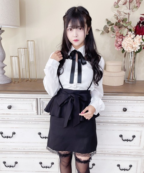 MA*RS　リボンスカート リボンビジュー付きスカパン（スカート）｜MA*RS（アメーバー