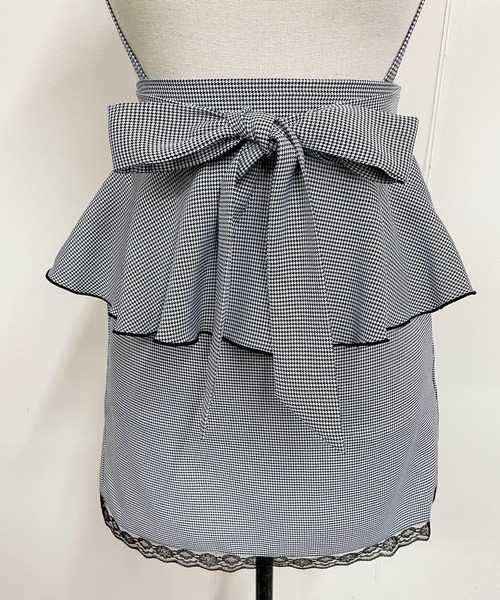 MA*RS（アメーバーマーズ）の「☆WEB限定☆リボン付きペプラムスカート