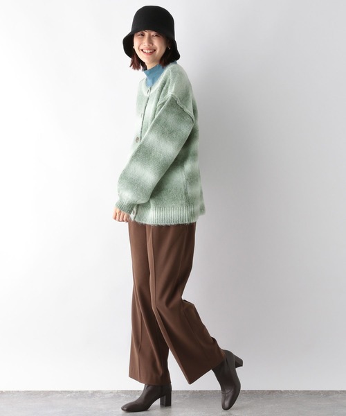 GLOBAL WORK(グローバルワーク)の「グラデーションプルオーバーカーディガン/174593(ニット/セーター・レディース・ライトグリーン/ライトイエロー/ライトピンク・MEDIUM/LARGE)」の4枚目の写真