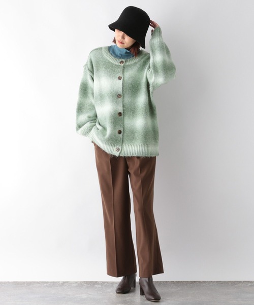 GLOBAL WORK(グローバルワーク)の「グラデーションプルオーバーカーディガン/174593(ニット/セーター・レディース・ライトグリーン/ライトイエロー/ライトピンク・MEDIUM/LARGE)」の5枚目の写真