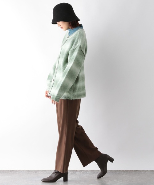 GLOBAL WORK(グローバルワーク)の「グラデーションプルオーバーカーディガン/174593(ニット/セーター・レディース・ライトグリーン/ライトイエロー/ライトピンク・MEDIUM/LARGE)」の6枚目の写真