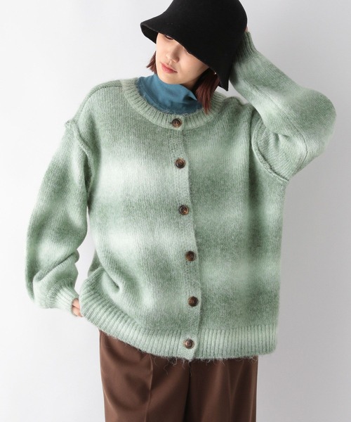 GLOBAL WORK(グローバルワーク)の「グラデーションプルオーバーカーディガン/174593(ニット/セーター・レディース・ライトグリーン/ライトイエロー/ライトピンク・MEDIUM/LARGE)」の7枚目の写真